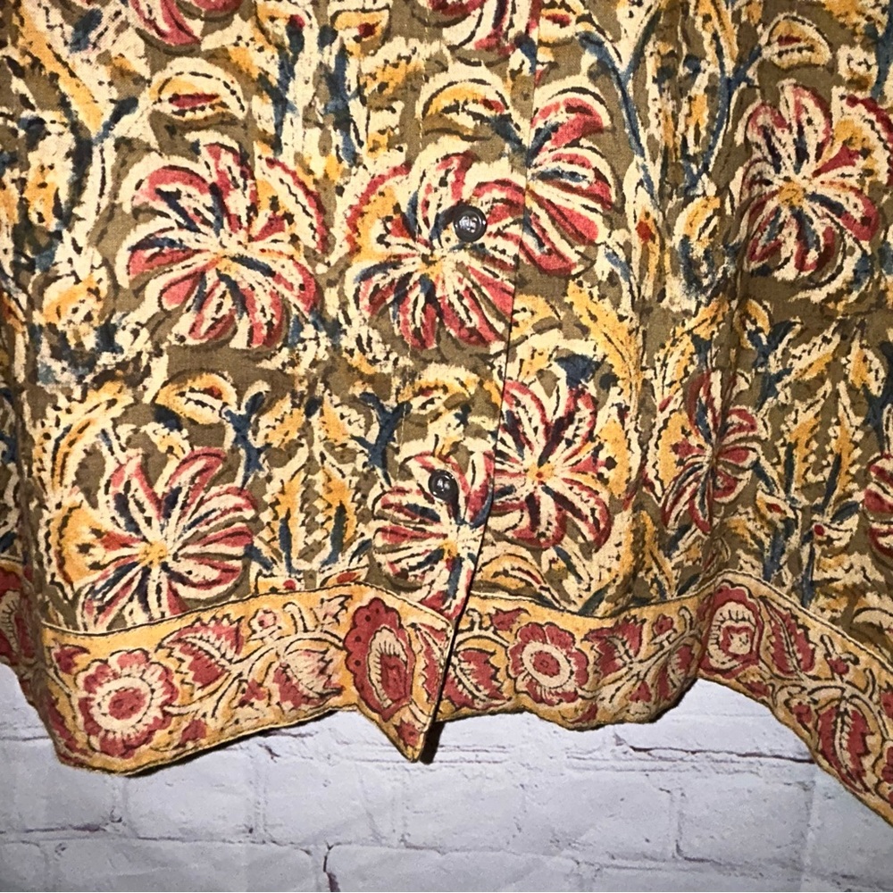 V.DE.VINSTER. Cotton Blouse‎ women’s size L - Picture 3 of 8